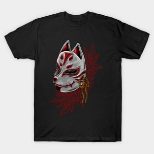Japanese kitsune mask T-Shirt